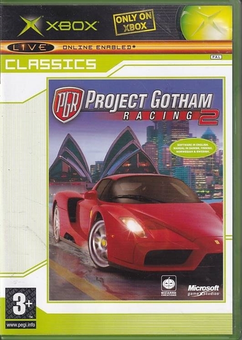 Project Gotham Racing 2 - Classics - XBOX (B Grade) (Genbrug)